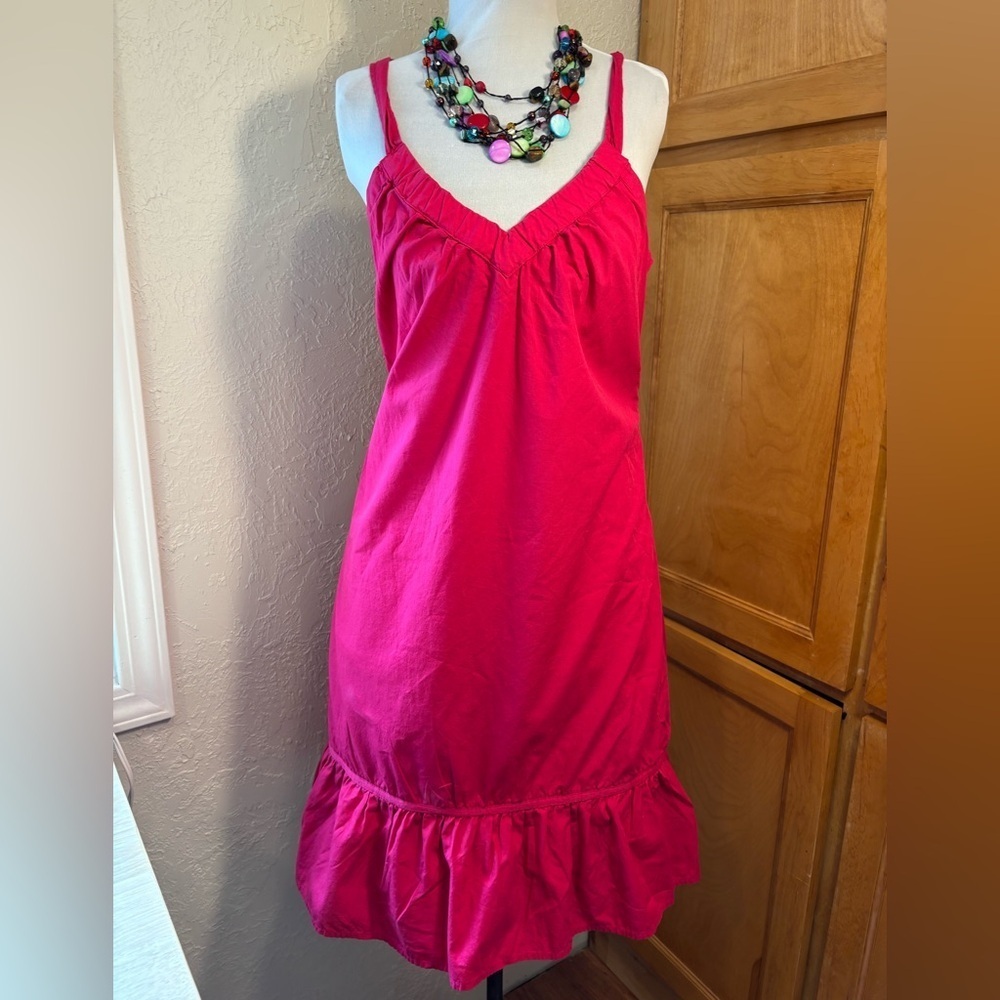 Converse One Star Pink Ruffled  Sun dress‎ Size 10